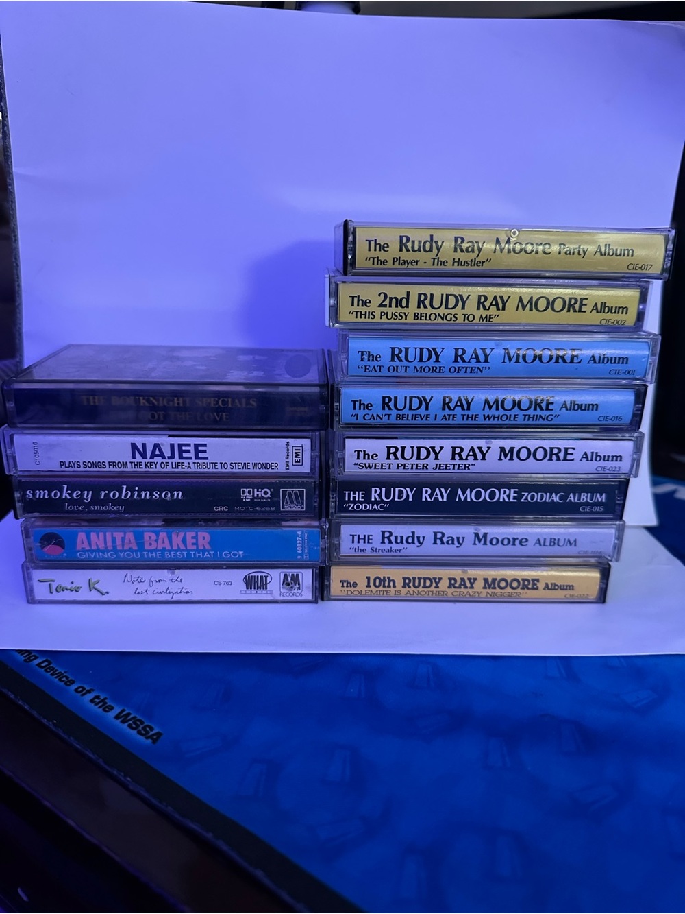 Assorted Audio Cassette Tape Collection